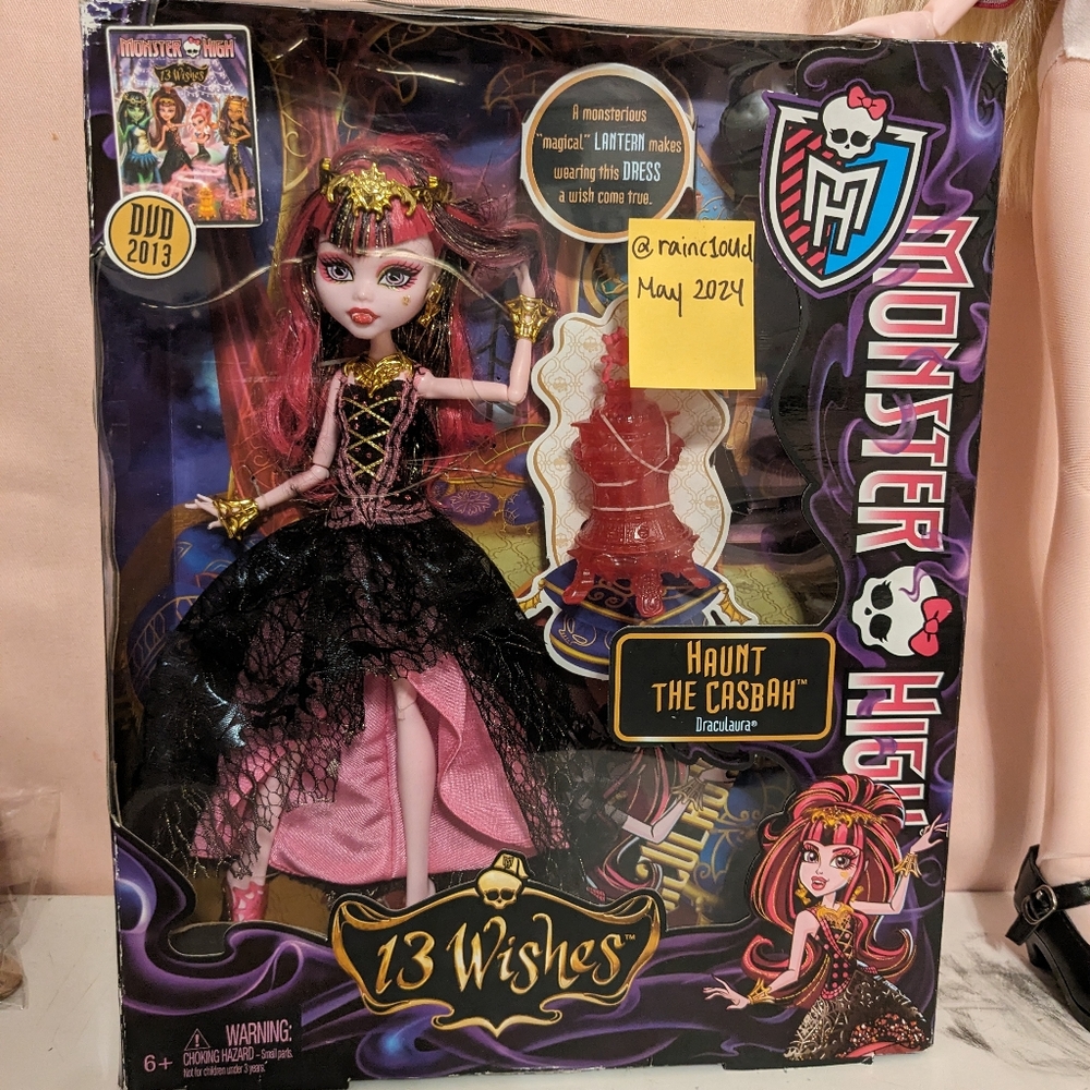 2013 NIB 13 Wishes Draculaura